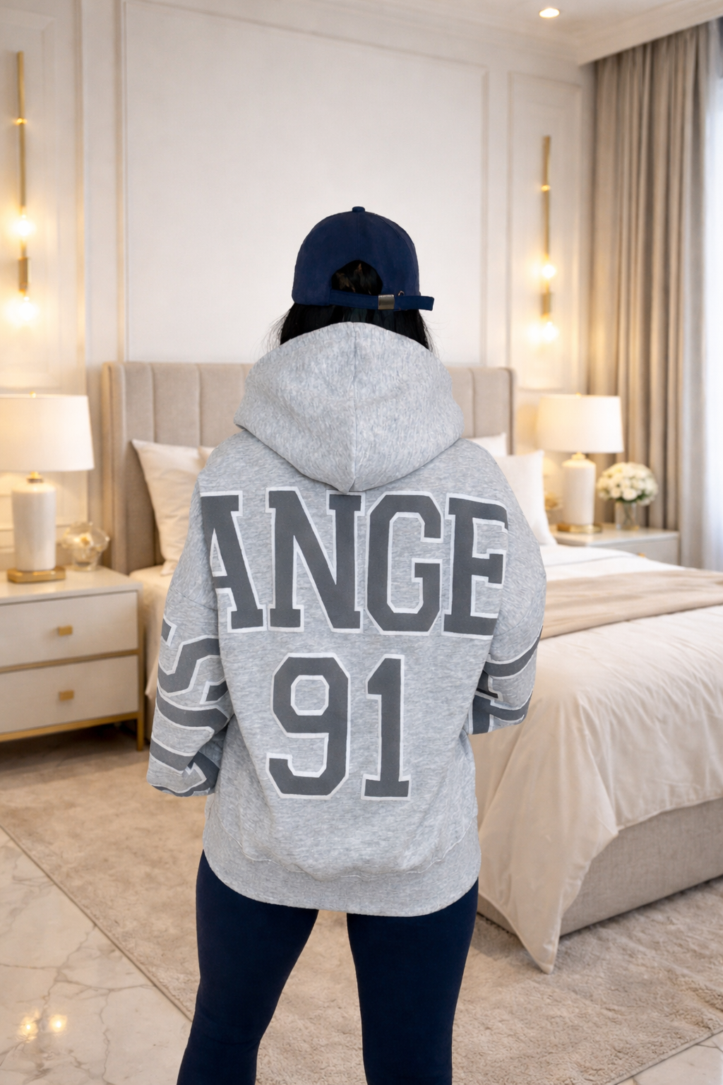 Los Angeles 91 Varsity Zip Hoodie