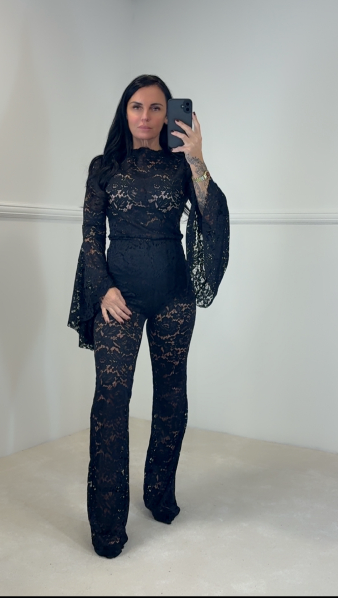 Mia Lace trouser set