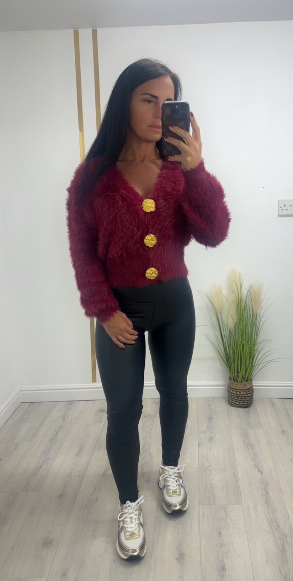 Fluffy cardi