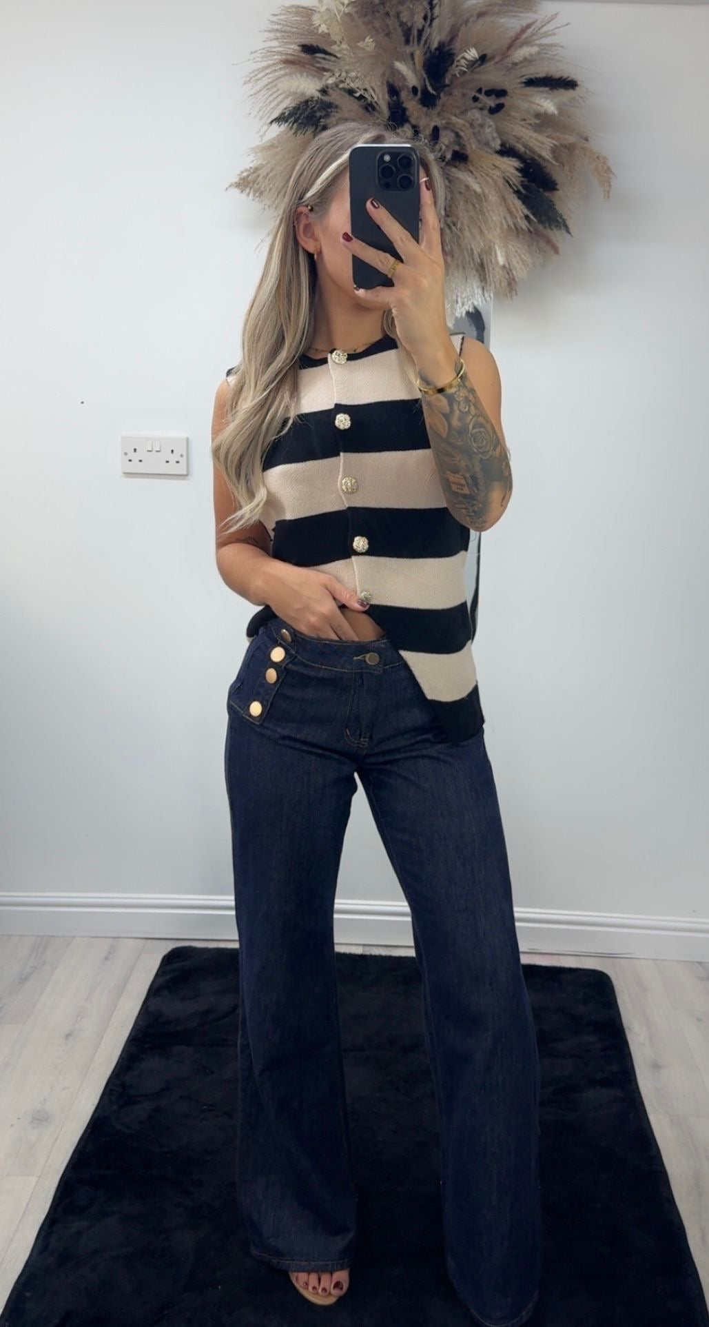 Knitted waist coat