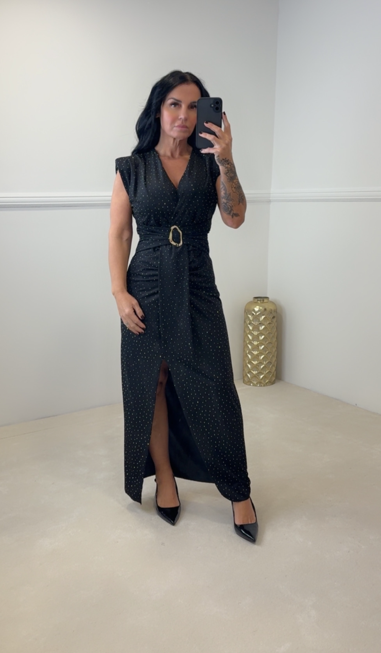 Diamonte Embellished maxi