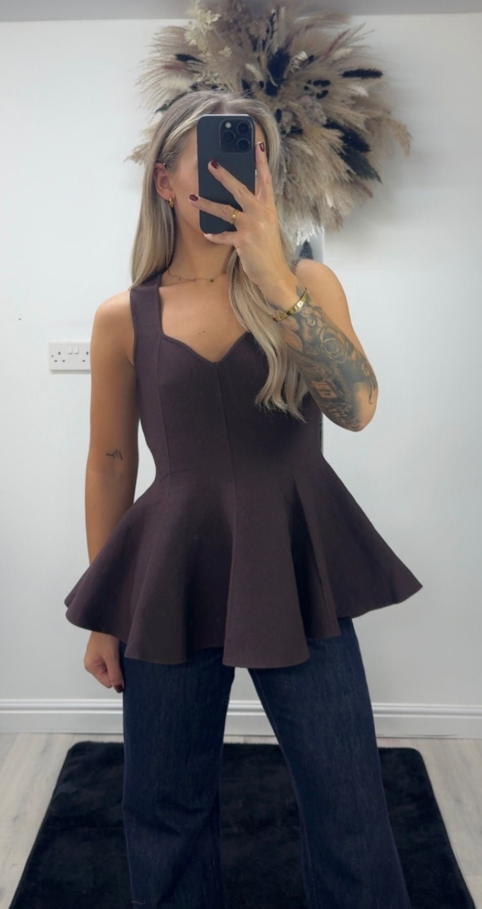 Peplum Top