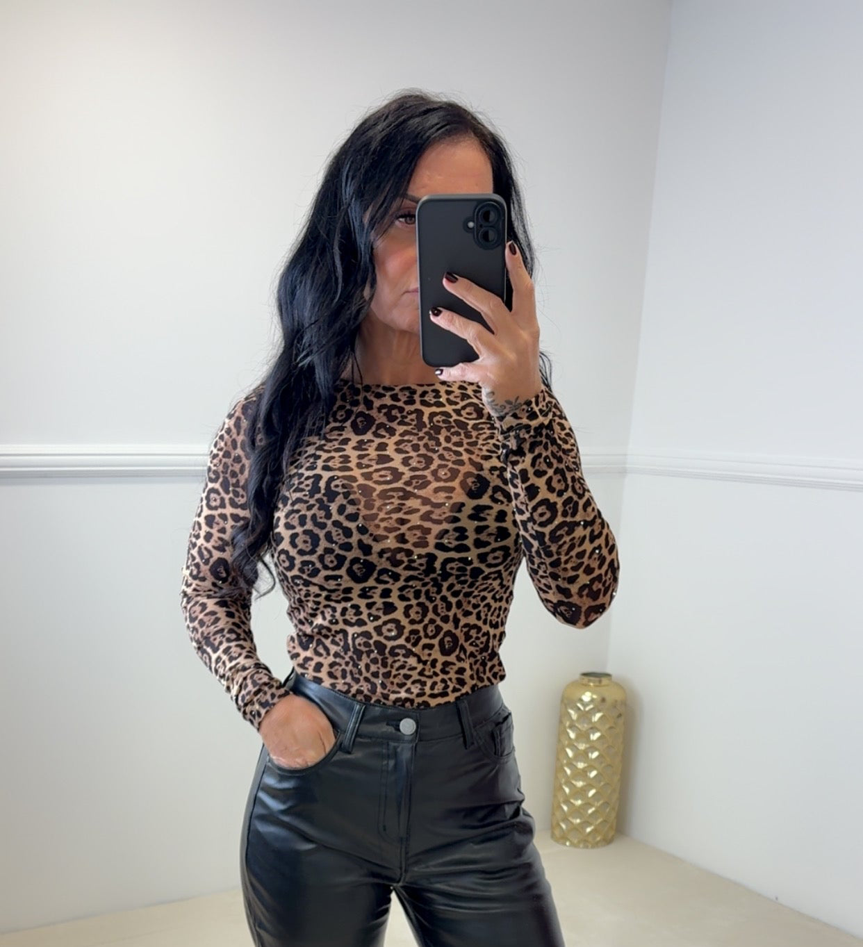 Diamante Embellished Bodysuit