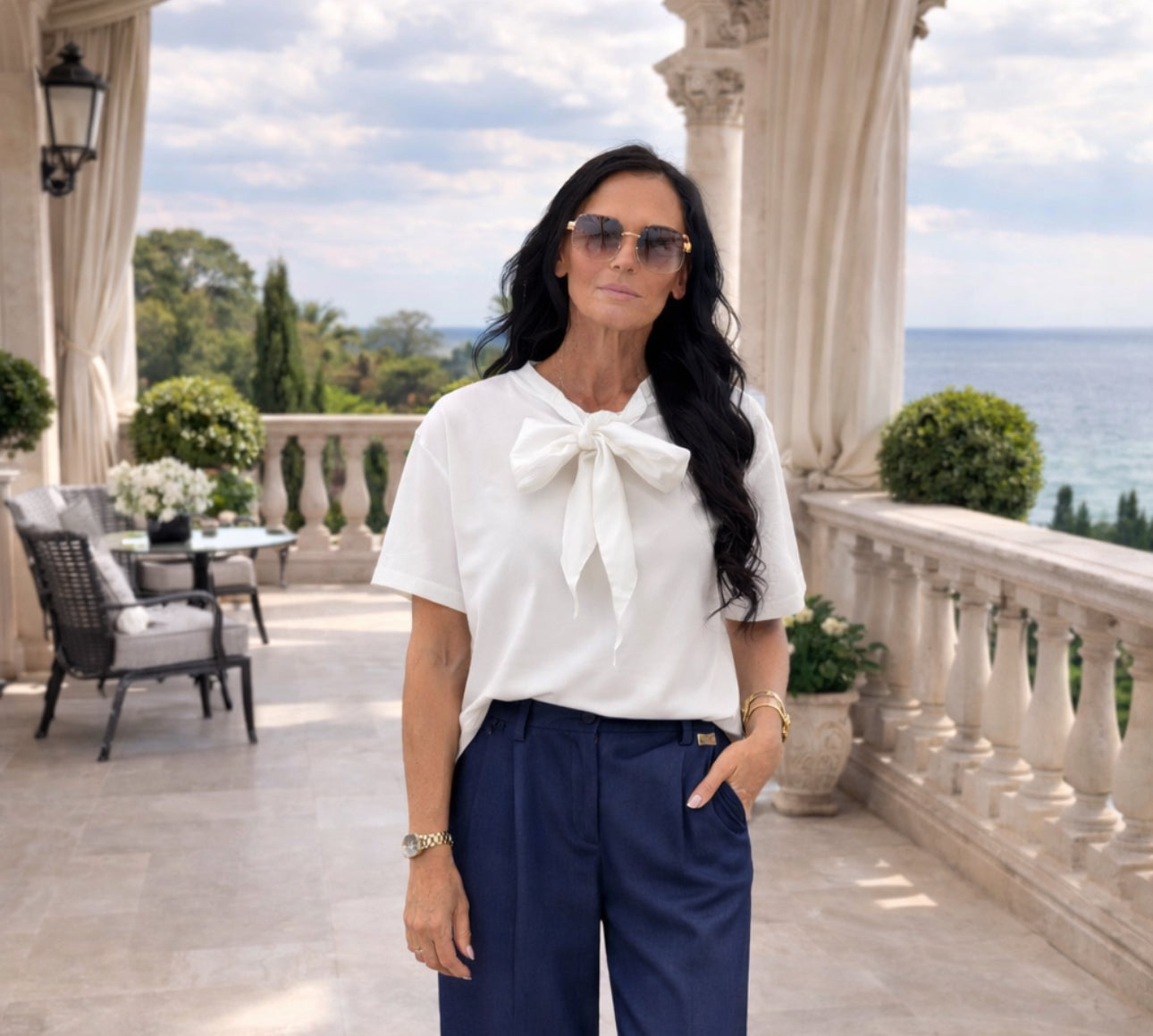 Clarisse Bow top