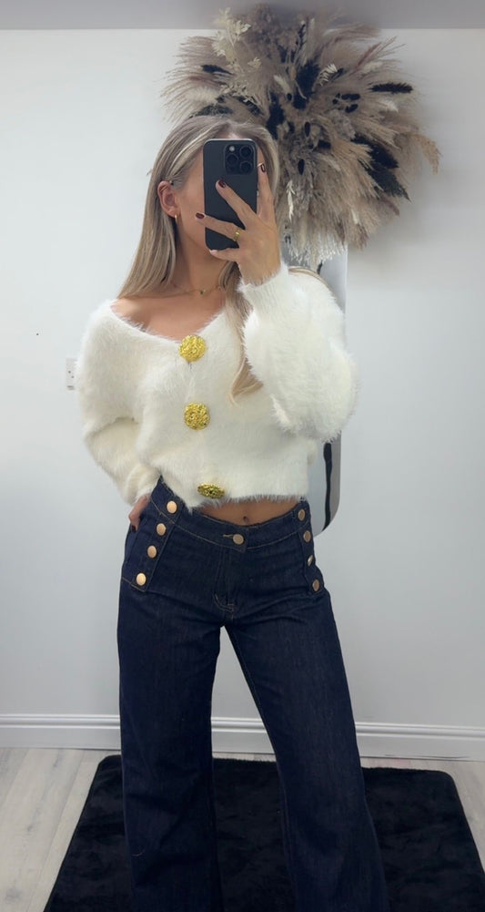 Fluffy cardi