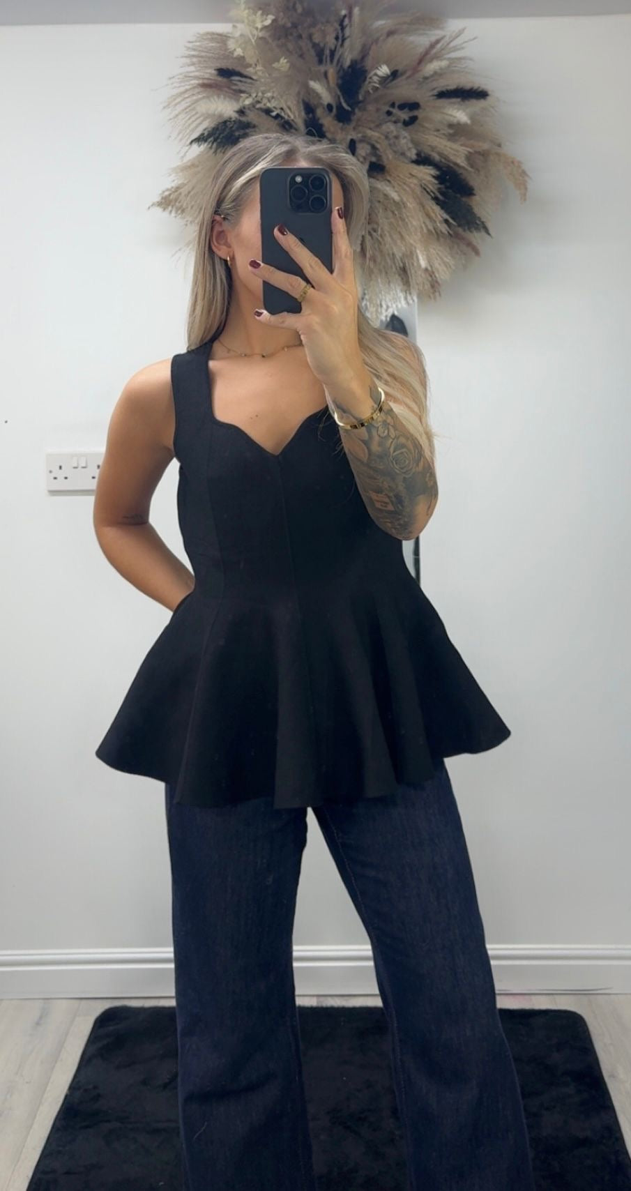 Peplum Top