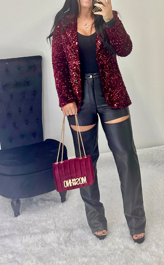 Sequin Blazer
