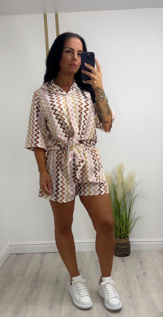 Zig zag set