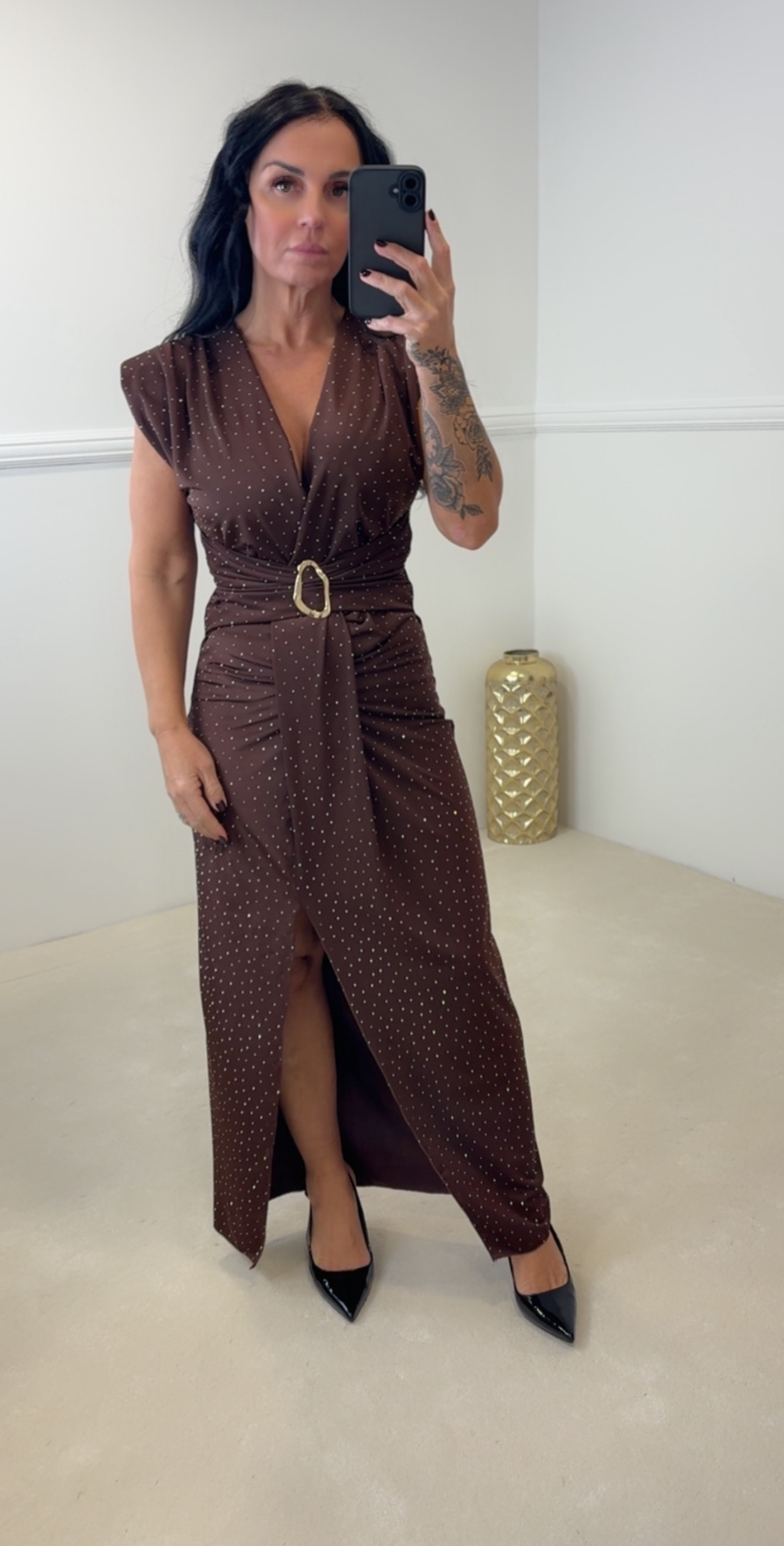 Diamonte Embellished maxi