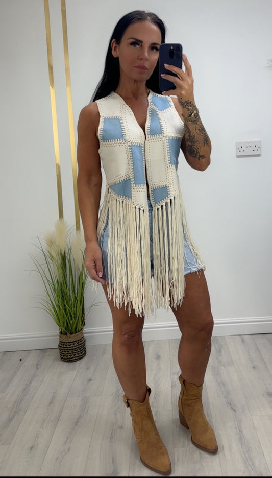 Tassel waist coat