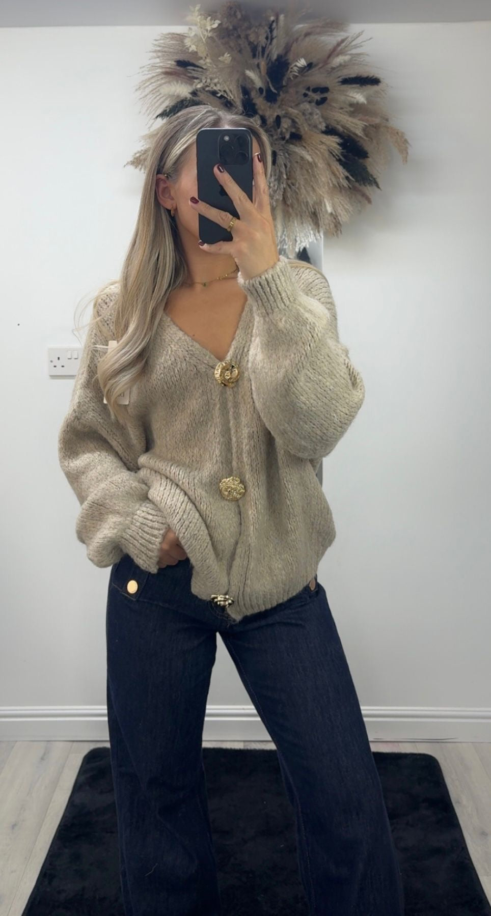 Knitted cardi