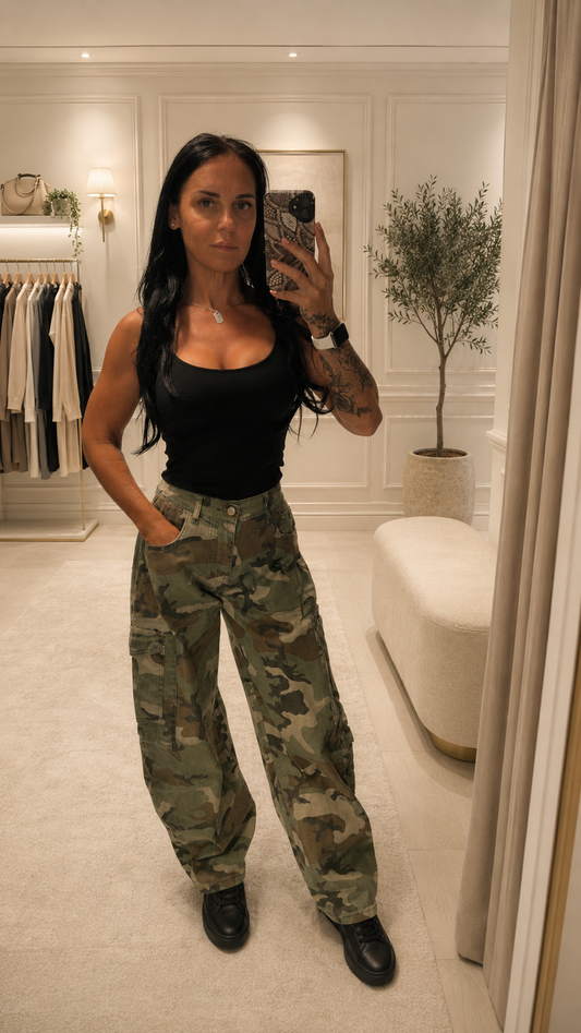 Camo Cargo Jeans