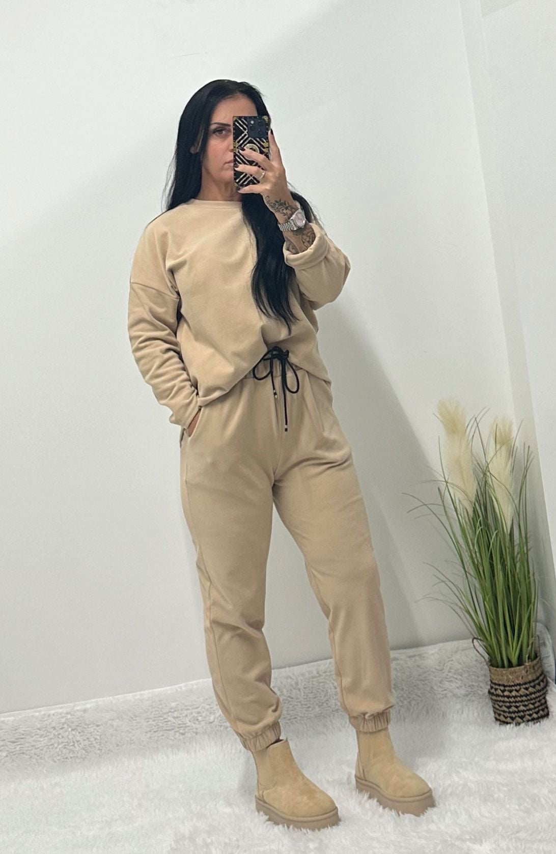 Velour Lounge Set